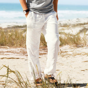 Linnen zakbroek voor heren