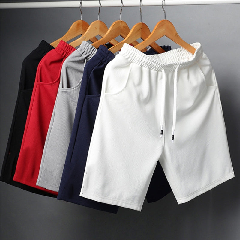 Sportshort in effen kleur