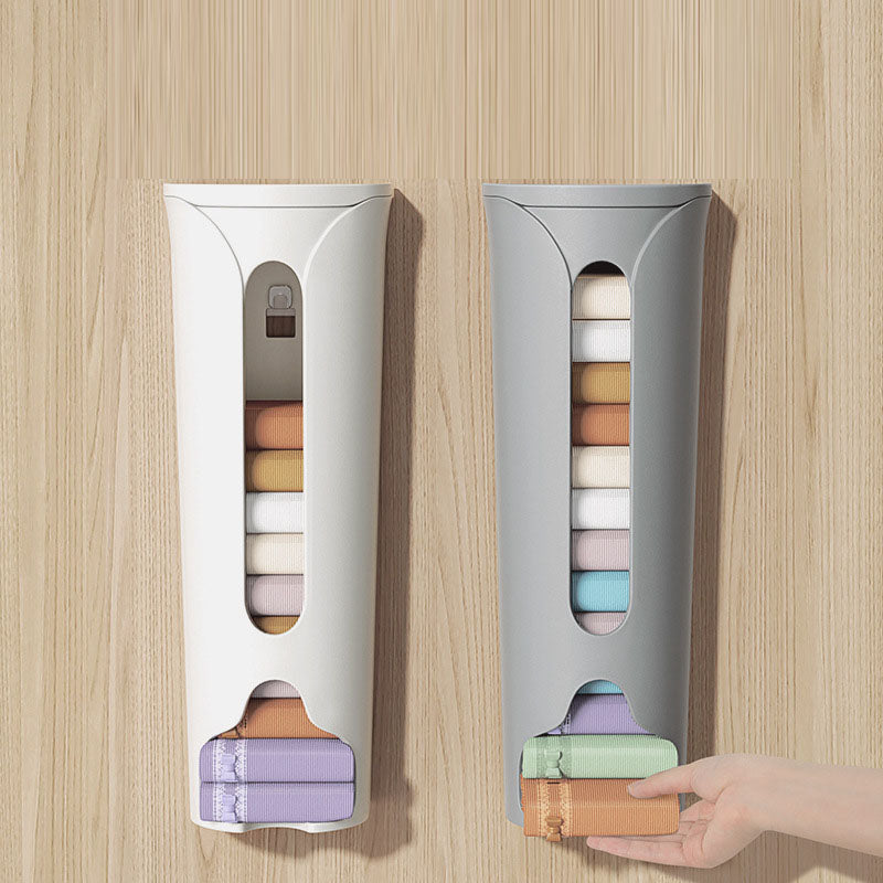 Wandmontage Sokken Slipje Opbergdoos