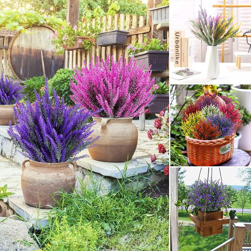 Kunstmatige lavendelbloemen voor buiten