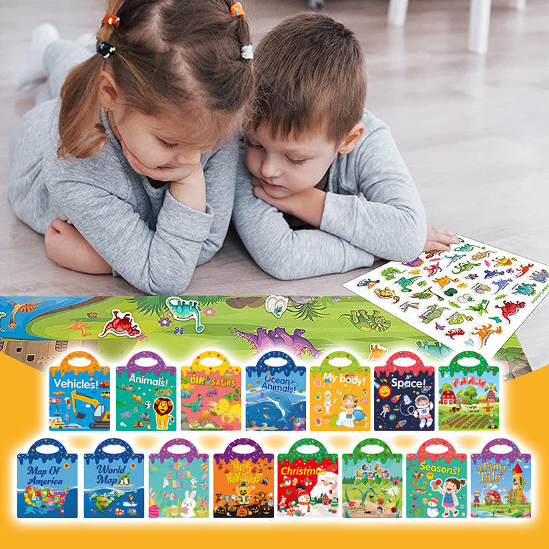 Sticker voor kinderen leren educatieve speelgoed