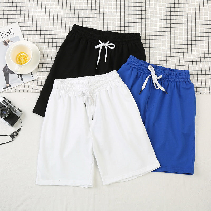 Sportshort in effen kleur