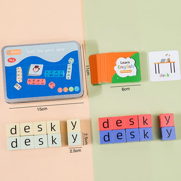 Sank-Matching Letterspel