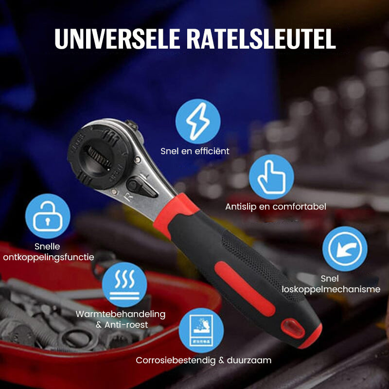 Verstelbare ratelsleutel