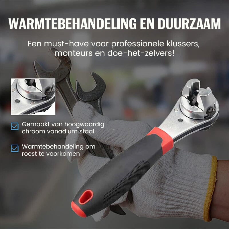 Verstelbare ratelsleutel