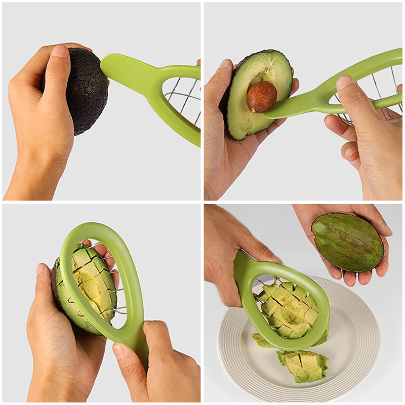 Avocado blokjes maker