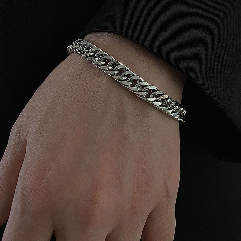 Cubaanse armband van titanium