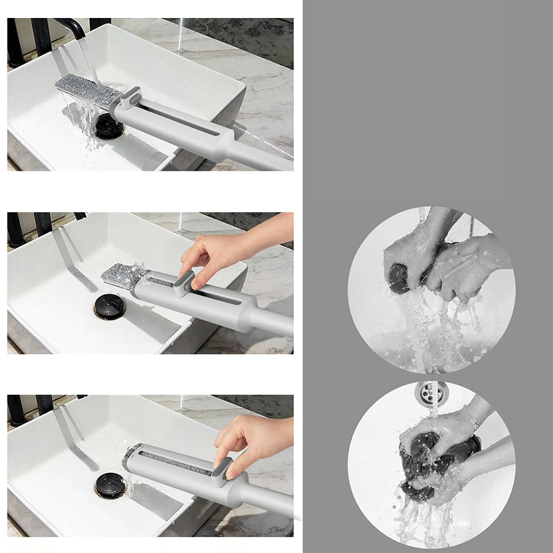 Draagbare zelfknijpbare mini-mop