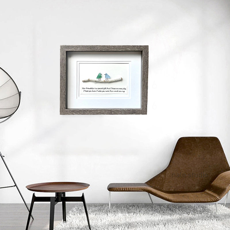 Vriendschapscadeau met zeeglasvogels