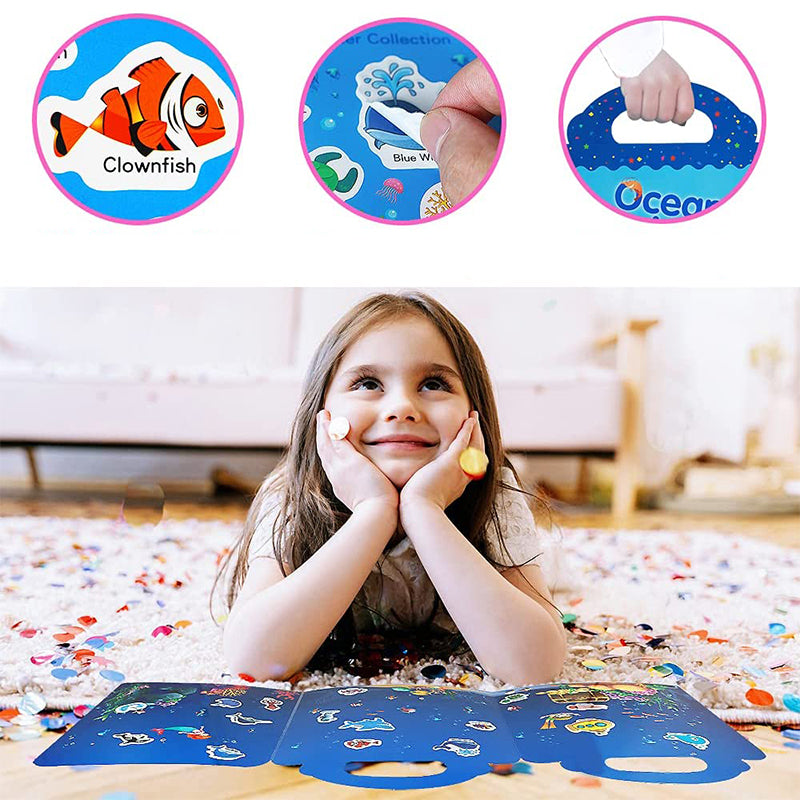 Sticker voor kinderen leren educatieve speelgoed