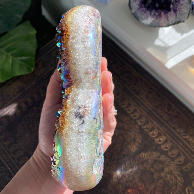 Angel Aura hartvormig kristal