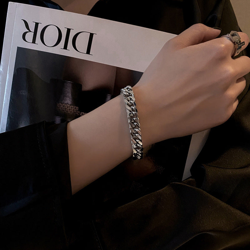 Cubaanse armband van titanium