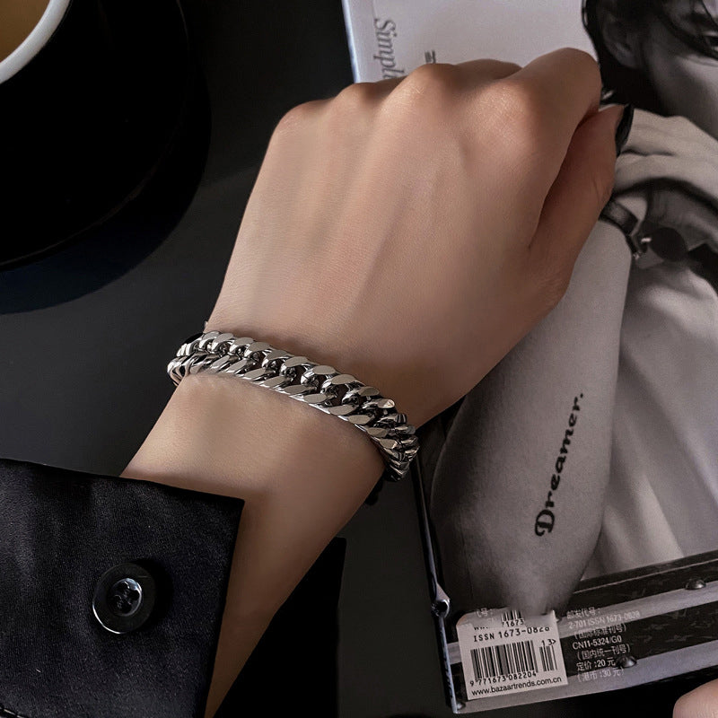 Cubaanse armband van titanium