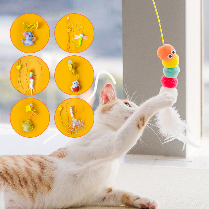 Hangend stuiterend katten speelgoed