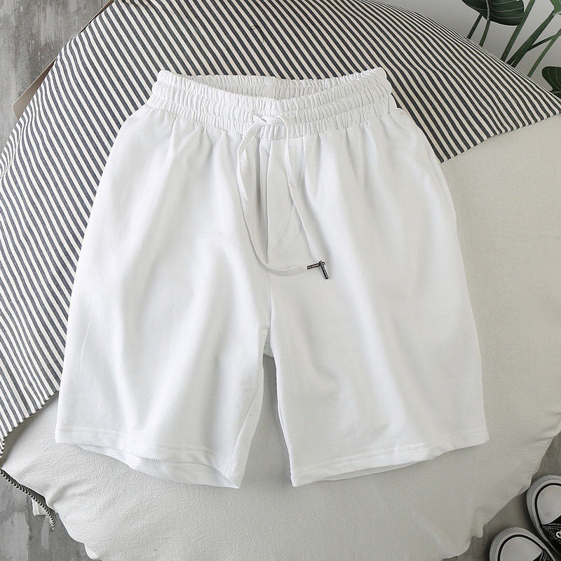 Sportshort in effen kleur