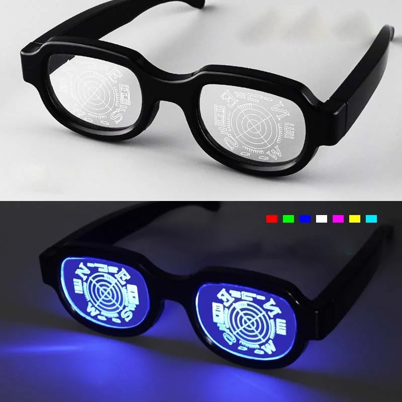 LED-lichtgevende bril