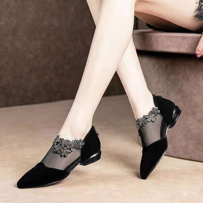 Mesh ademende sandalen