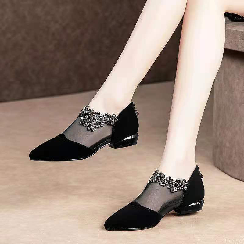 Mesh ademende sandalen
