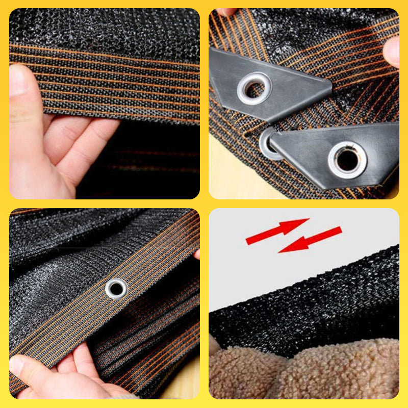 Schaduwnet voor de tuin