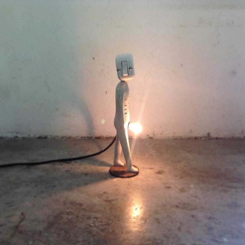 Menselijk Lichaam Lamp（Wit lichaam）