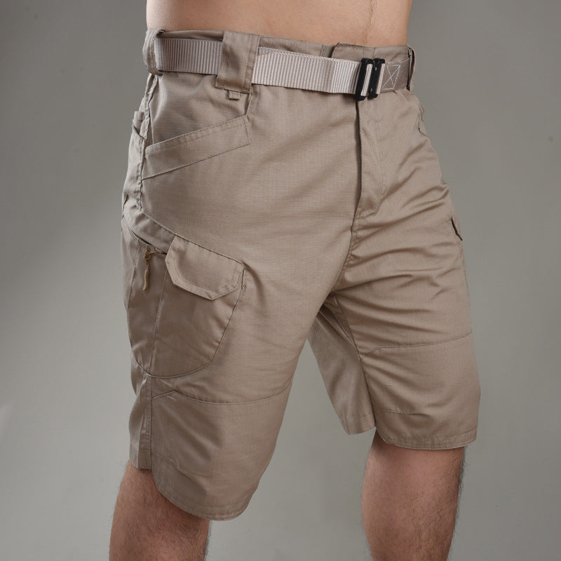 Tactische short in effen kleur