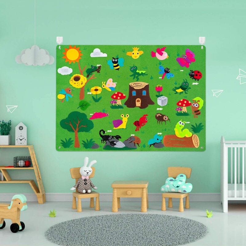 Flanellen grafieken voor kinderen