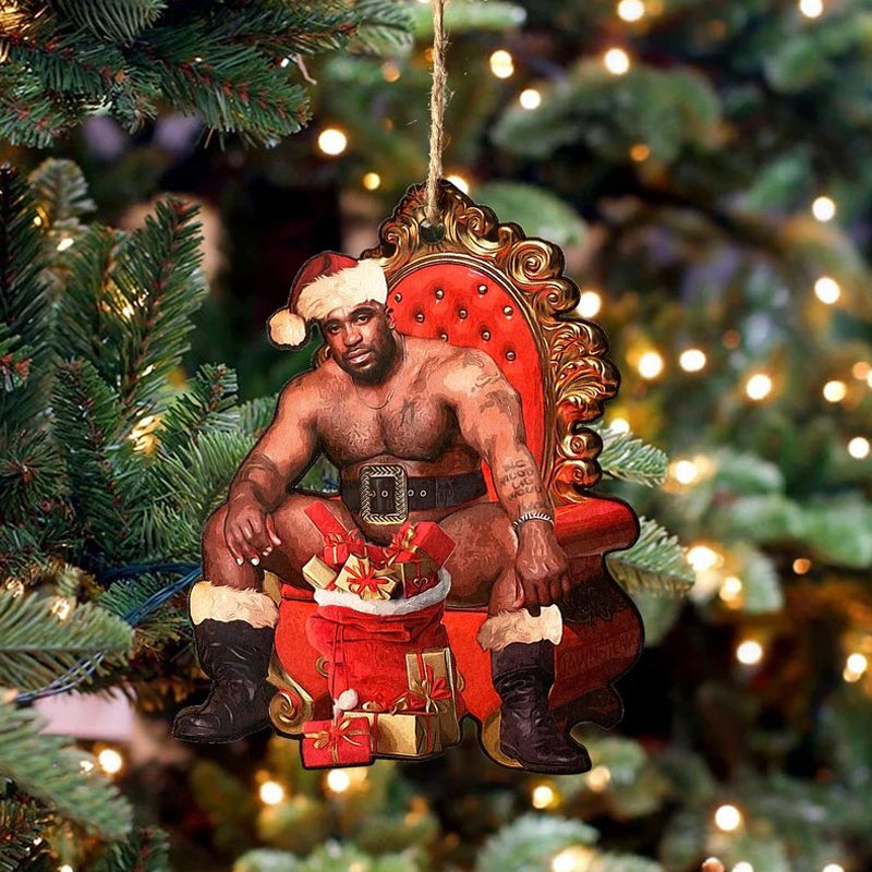 Barry houten Meme Kerst Ornament