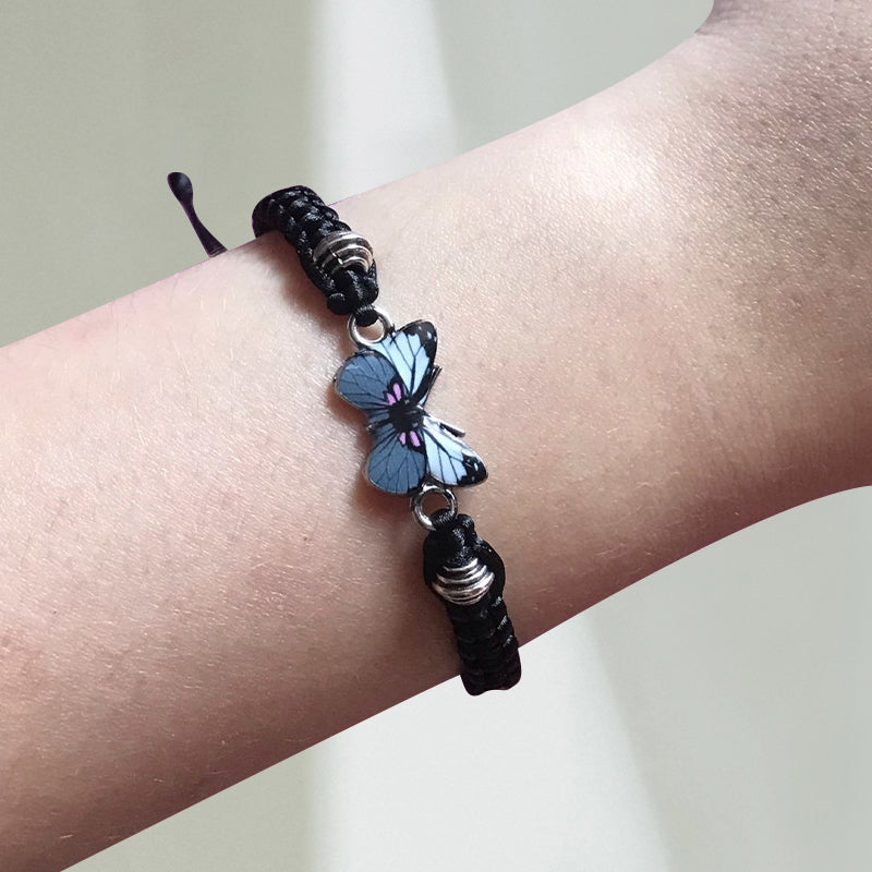 Vlinder bedel armband
