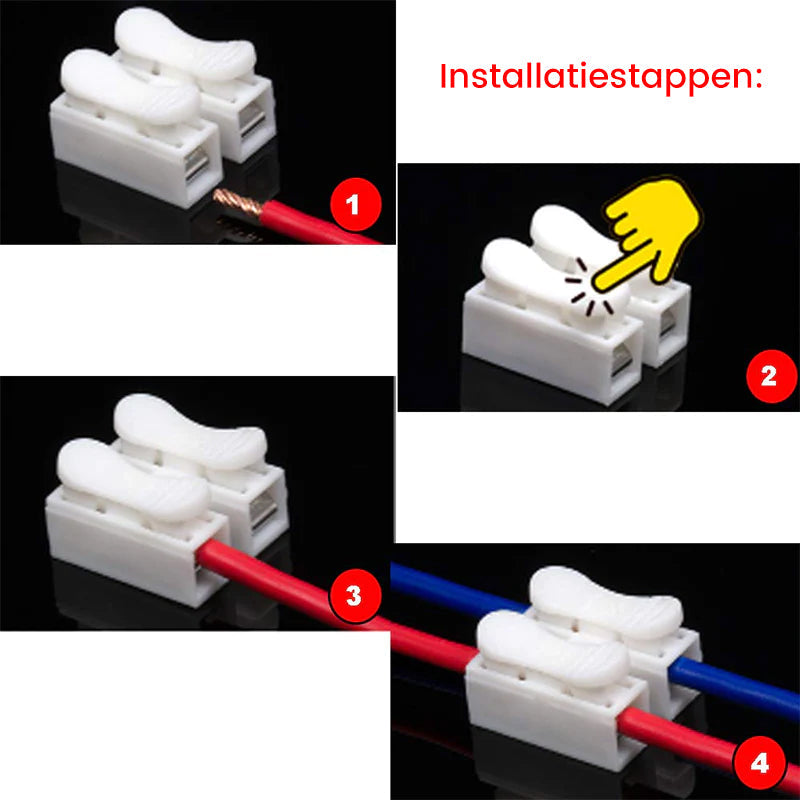 Veer snelle connectordraad