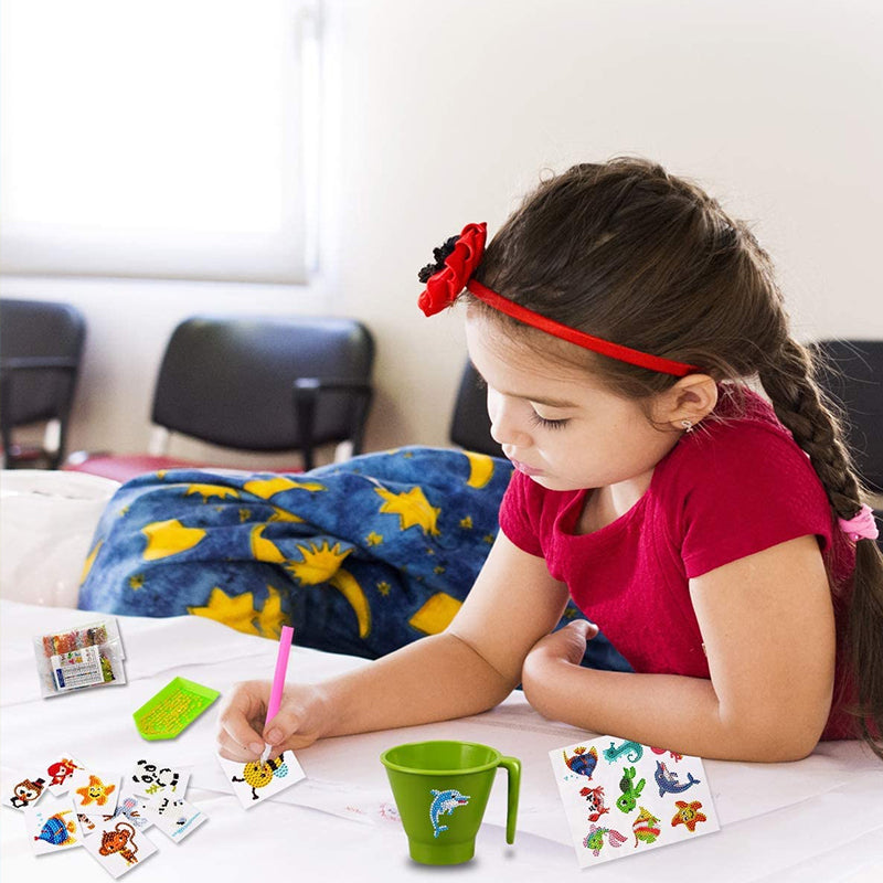Diamant schilderij gratis stickers