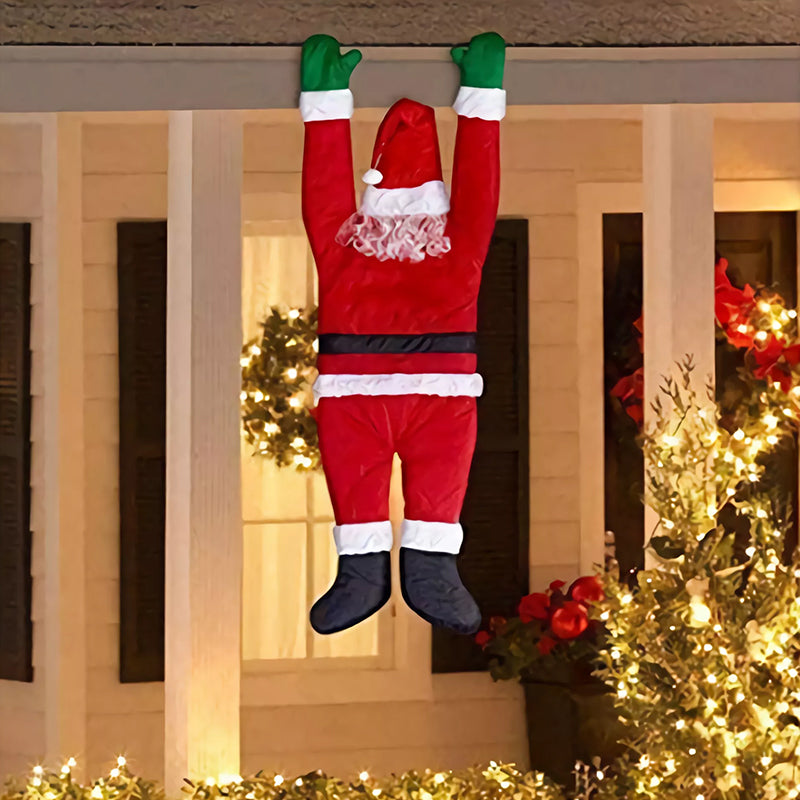 Hanging Climbing Santa Claus Christmas Decor
