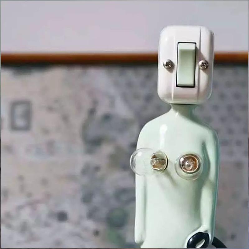 Menselijk Lichaam Lamp（Wit lichaam）