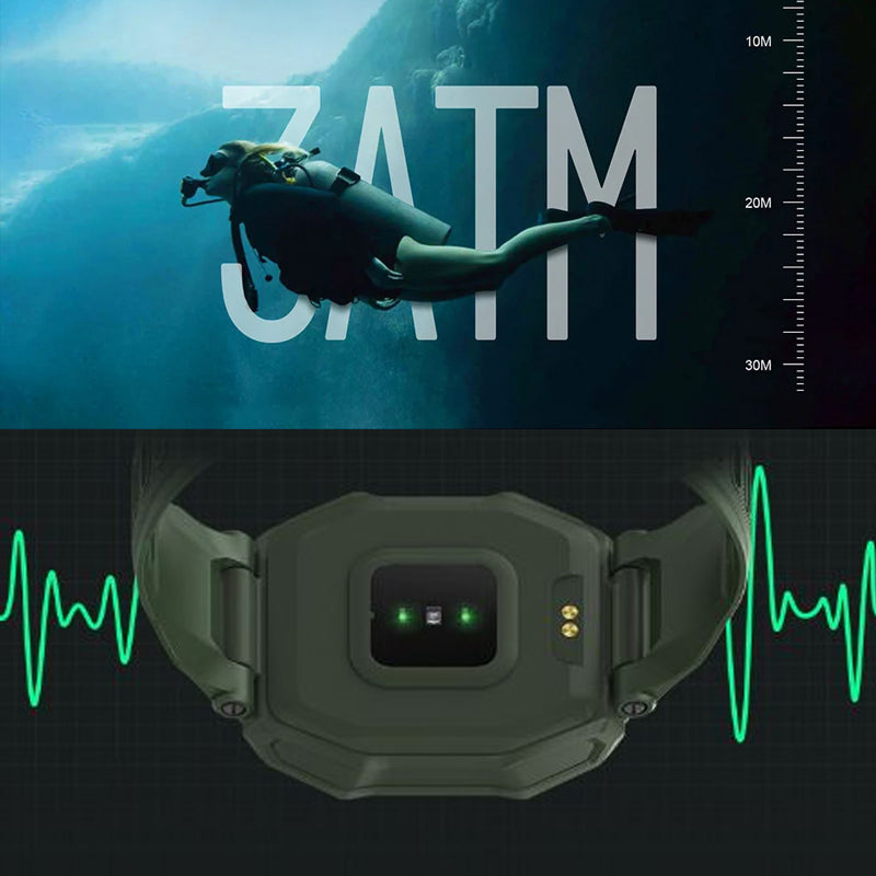 Outdoor waterdicht anti-collision Slim Horloge