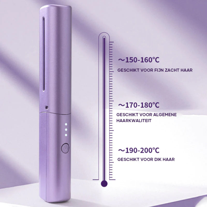 Oplaadbare mini-stijltang