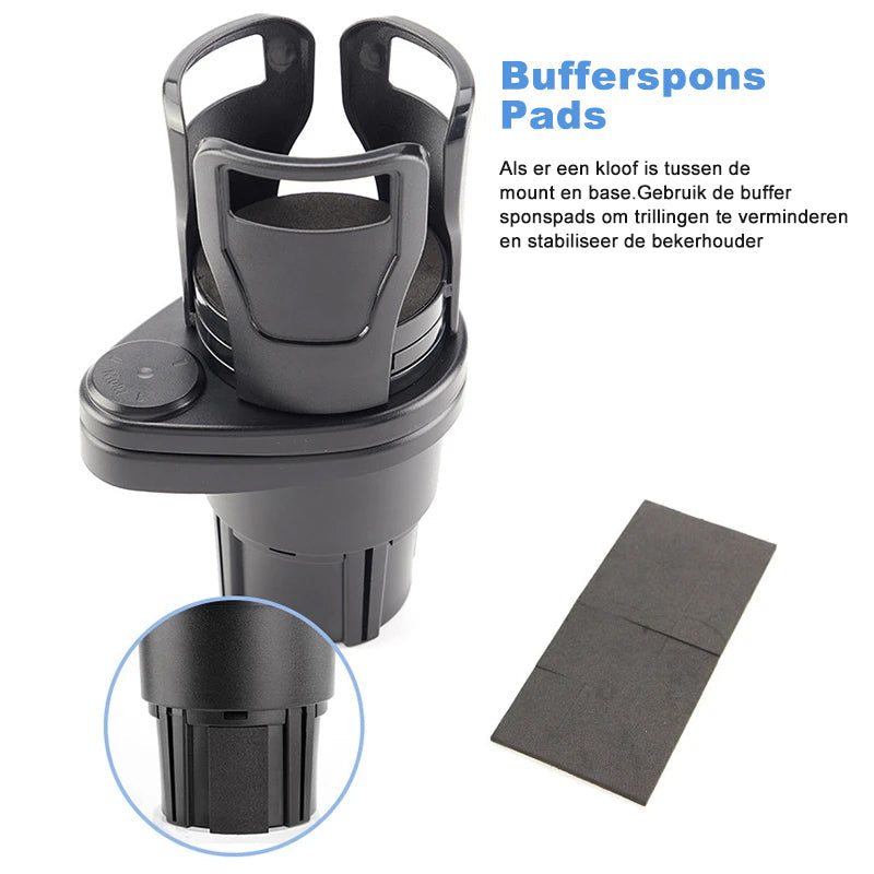 Op het voertuig gemonteerde drinkbekerhouder