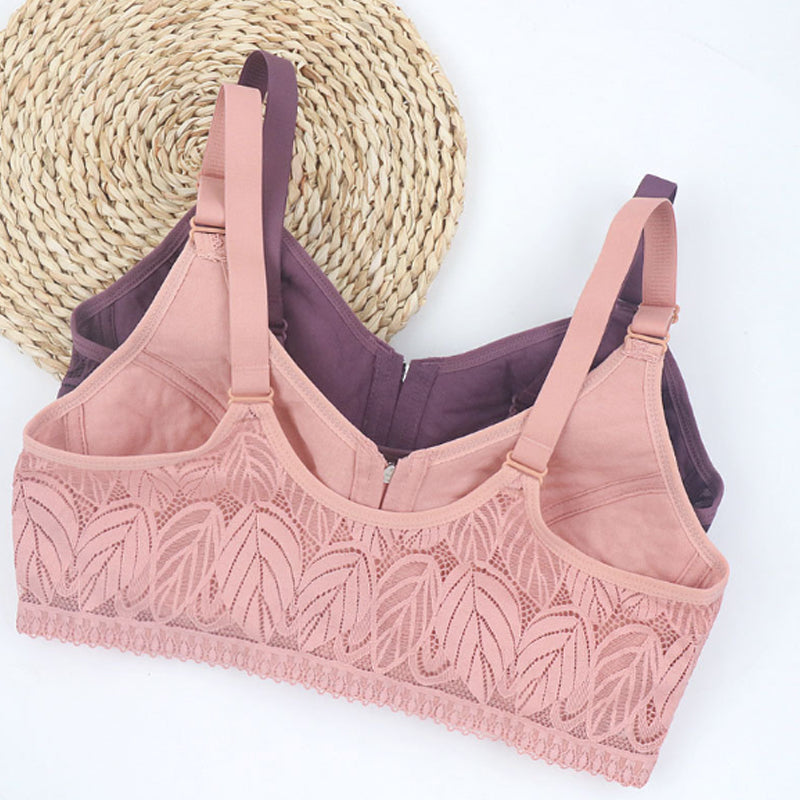 Dames bh met ritssluiting aan de voorkant plus maat bh