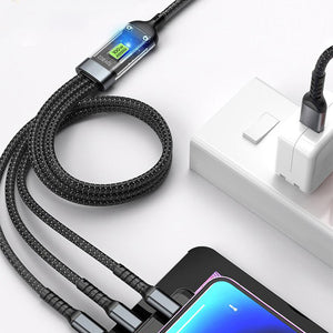 Supersnel opladen 3-in-1 datakabel