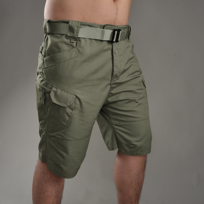 Tactische short in effen kleur