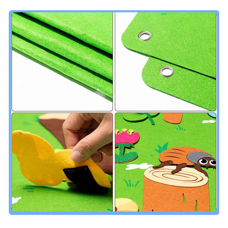 Flanellen grafieken voor kinderen