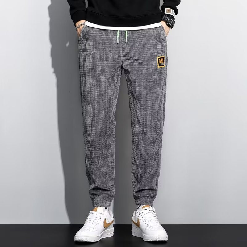 Corduroy vrijetijdsbroek voor heren