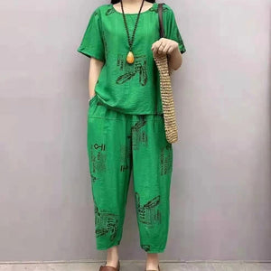 Casual losse 2-delige set voor dames