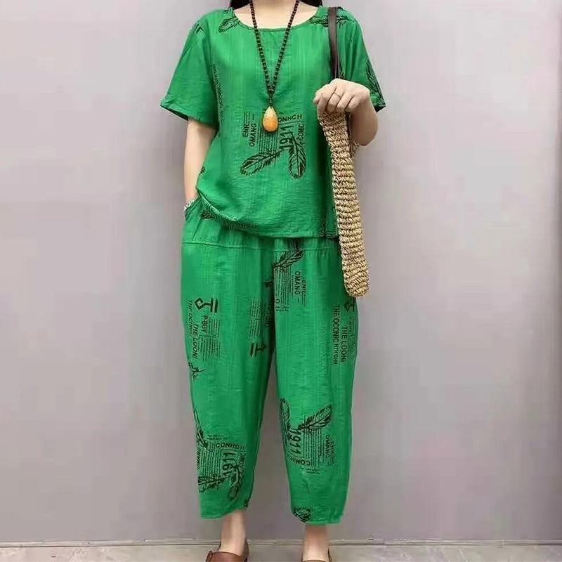 Casual losse 2-delige set voor dames