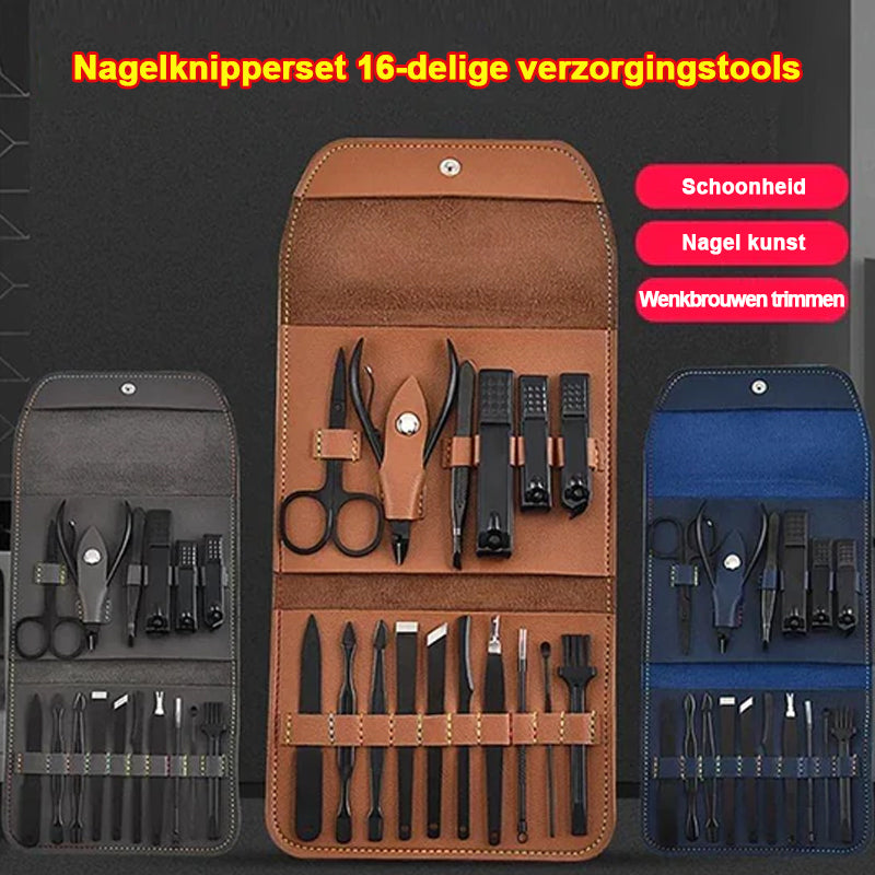 16-delige nagelknipperset