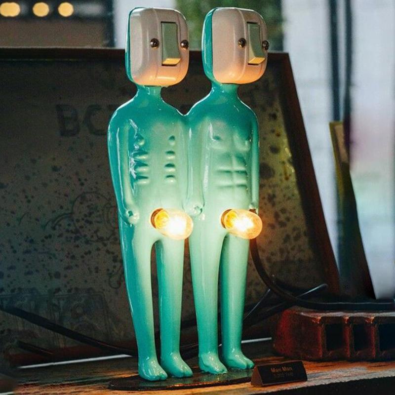 Menselijk Lichaam Lamp（Wit lichaam）