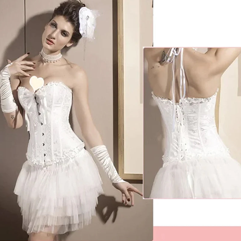 Court Style Corset Body Shaping Shapewear