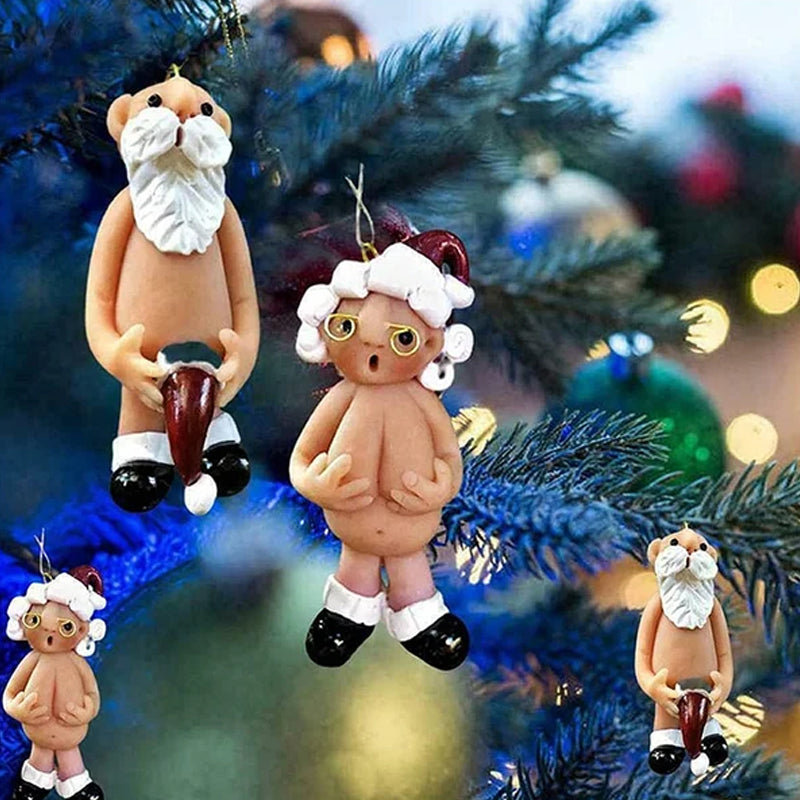 Kerstman Hanger Hars Kerstdecoratie