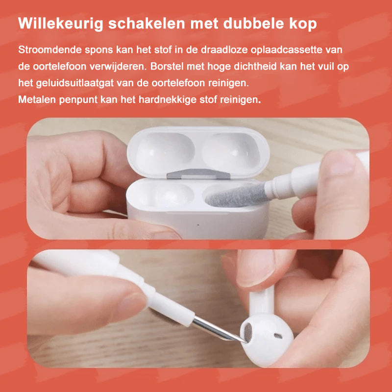 5 in 1 Toetsenbord Schoonmaak Zachte Borstel