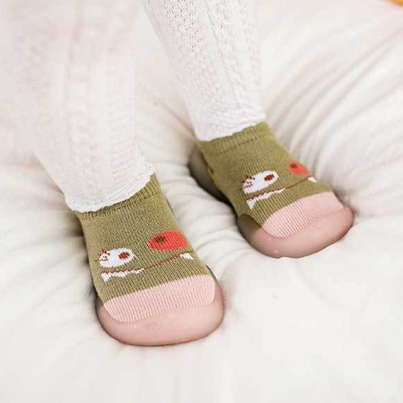 Schattige dieren - antislip baby-peuterschoenen