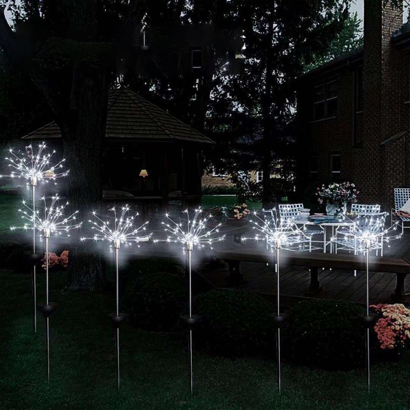 Waterdichte Zonne Garden Vuurwerk Lamp