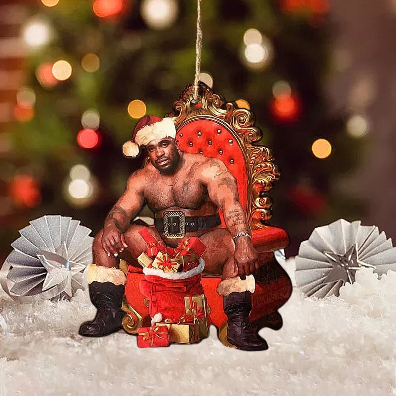 Barry houten Meme Kerst Ornament